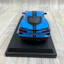 USED 美品 Maisto マイスト スペシャルエディション 1:24 スケール 2020 シボレー コルベット スティングレイ クーペ ミニカー 箱付_画像4