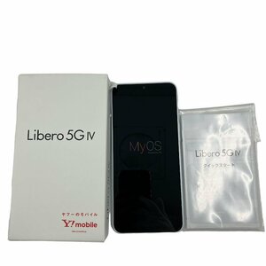 KS 美品 Y!mobile ワイモバイル Libero 5G IV A302ZT ホワイト 128GB 〇 動作確認 初期化済 スマートフォン Android