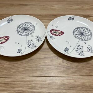 【美品】エリーノデザイン 平皿プレート　2枚セット　北欧 フィンランド