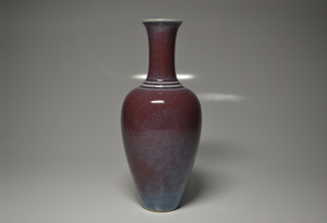 中国美術　窯変　花瓶　中国古玩　置物　