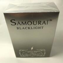 【税込】香水 SAMOURAI サムライ ブラックライト 100ml オードトワレ_画像1