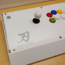 HORI FIGHTING EDGE ファイティングエッジ 刃 XBOX360 アーケードコントローラー　訳アリ　おまけあり_画像2