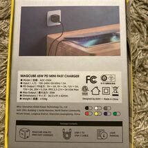 AOHI PD 充電器 65W 対応 USB-to-C ACアダプター 急速充電 65W USB-c 充電器 (新GaN+窒化ガリウム採用/PSE技術基準適合品) 充電器 Type-c_画像10