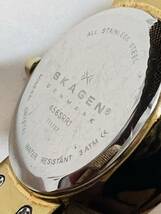 動作未確認　SKAGEN スカーゲン DENMARK 456SRR1 レディース クォーツ 腕時計_画像5