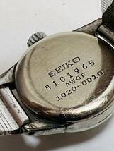 動作　SEIKO セイコー クイーン 1020-0010 SEIKO QUEEN SEIKO 手巻き カットガラス レディース女性 腕時計_画像5