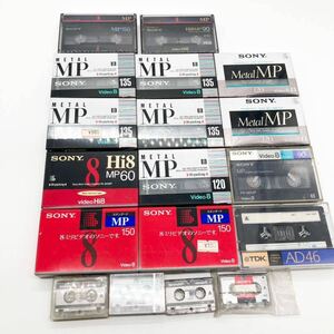 1円 SONY TDK カセットテープ メタル Metal 記録媒体 8ミリ P6-120MP マイクロカセットテープ MC-30 8ミリビデオテープ 18個 まとめ売り