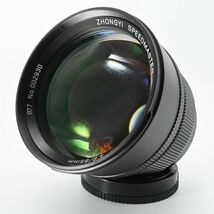 【新品級の極上美品/動作◎】中一光学 SPEEDMASTER 85mm F1.2 (ソニーAマウント)_画像3