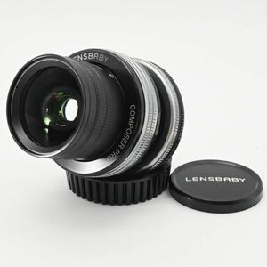 Lensbaby ティルトレンズ コンポーザープロII Soft Focus II キヤノンEFマウント 50mm F2.5 レンズベビー
