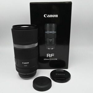 【新品級の極上美品/動作◎】Canon 望遠レンズ RF600mm F11 IS STM フルサイズ対応　キャノン