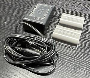 Nikon QUICK CHARGER MH-18a / Li-ion BATTERY PACK EN-EL3e 2個 ニコン クイックチャージャー バッテリー #2115