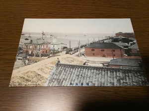  открытка с видом / Yokohama ... вход набережная в соответствии Bay Bridge 