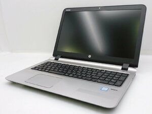 【1円スタート】hp ProBook 450 G3 V6E11AV Core i5 6200U 2.3Ghz 4GB 15.6インチ OSなし BIOSのみ