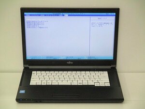 【1円スタート】富士通 LIFEBOOK A576/P FMVA1600V Celeron 3855U 1.6Ghz 16GB 光学ドライブあり 15.6インチ OSなし BIOSのみ