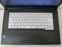 【1円スタート】富士通 LIFEBOOK A576/P FMVA2000W Celeron 3855U 1.6Ghz 16GB DVD-ROM 15.6インチ OSなし BIOSのみ_画像2