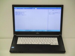 【1円スタート】富士通 LIFEBOOK A576/P FMVA1600V Celeron 3855U 1.6Ghz 16GB DVD-ROM 15.6インチ OSなし BIOSのみ