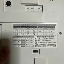 TAKACOM/タカコム　通話録音装置　VR-D175A 通電OK 本体のみ　ジャンク扱い　電話回線接続_画像7