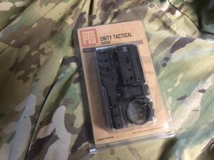 トイガン パーツ PTS Unity Tactical Fusion ユニティ M4 MWS Black ブラック