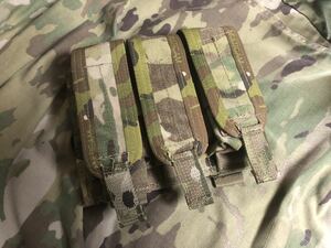 実物 RONIN Tactics Triple Flashbang pouch AWS フラッシュバンポーチ Multicam マルチカム ポーチ フラッシュバン Paraclete