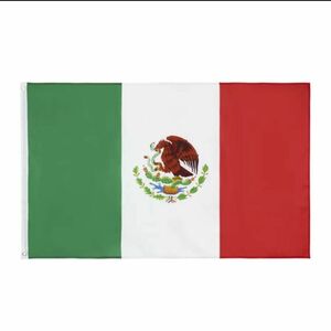 タペストリー フラッグ 旗 90×150cm サインバナー　中南米　メキシコ　国旗　応援グッズ　インテリア　アイテム