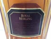 [K-2024]ROYAL STIRLING RARE OLD★ロイヤルスターリング 未開栓 古酒☆100% プレミアム モルト スコッチウイスキー♪売り切り 1円スタート_画像4