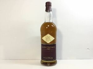 [K-2024]GLENTROMIE single HIGHLAND MALT★スコッチウイスキー グレントロミー☆未開栓 古酒 ヴィンテージ♪売り切り 1円スタート!!