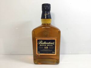 [K-2024]Ballantine’s ROYAL BLUE 12年★バランタイン ロイヤルブルー 古酒 未開栓☆ヴィンテージ スコッチウイスキー♪売り切り 1円〜!!