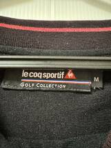 [C-2024.2.1]lecoq sport GOLF 長袖 Mサイズ★プルオーバー ♪早い者勝ち_画像3