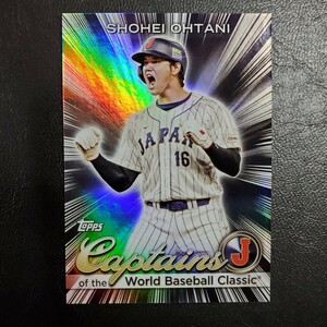 2023 Topps World Baseball Classic Shohei Ohtani Captains Insert　WBC 大谷翔平