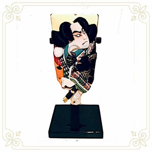 スタンド付き ミニ羽子板 歌舞伎 昭和レトロ 置物 日本人形 インテリア 正月飾り