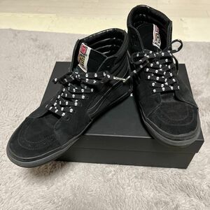 VANS オールドスクール　ハイカット 黒　26センチ