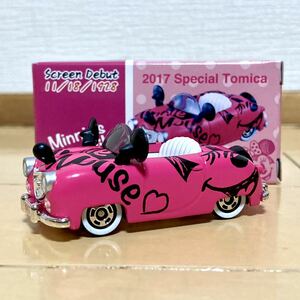 TOMICA トミカ 東京ディズニーランド TDR 2017 スペシャルモデル ミニーのコンバーチブル ディズニートミカ 限定品 美品！