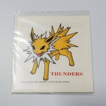 送料無料☆匿名配送☆ポケモン アイロンプリントシート サンダース アップリケ　シール　ポケットモンスター　POCKET MONSTERS_画像2