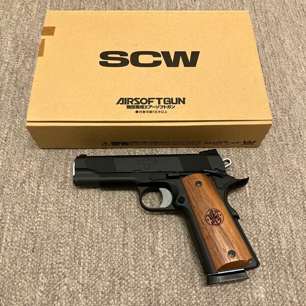 WA SCW ウエスタンアームズ スミス&ウェッソン S&W 1911 ガンサイトエディション ガバメント