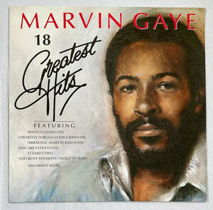 ■1988年 オリジナル UK&Europe盤 Marvin Gaye - 18 Greatest Hits 12”LP WL72645 Motown