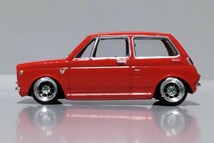 希少 1/64 絶版 名車コレクション ザベスト 限定 カラー ホンダ N360 改 Nコロ 深リム ハヤシ シャコタン カスタム 改造 サブロク 軽四_画像3