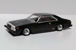 希少 1/64 カーオブザ80's 日産 スカイライン 2000 ターボ GT‐ES HGC 211 改 ジャパン 深リム ハヤシ シャコタン カスタム グラチャン