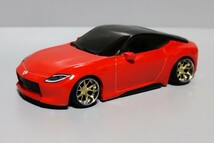 希少 日産 Z トレーラー 積載車 セット 改 フェアレディZ 深リム ハイパーフォージド ローダウン シャコタン カスタム 改造 JDM (1/64)_画像5