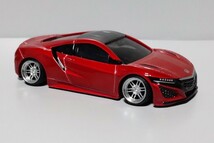 希少 1/62 トミカ ホンダ NSX 改 深リム エンケイ ホイール ローダウン ツライチ カスタム 改造 シャコタン JDM USDM (1/64)_画像5