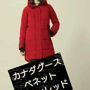 【未使用】CANADA GOOSE　ダウン 3817LB　S 　ワインレッド　カナダグース　国内　レッド　red ベネット　美品　