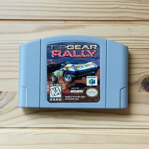 1円スタートTOP GEAR RALLY北米版トップギア・ラリー任天堂64ニンテンドー64NUS-NGRE-USAカセット1996年N64動作確認済みNINTENDO64ソフト