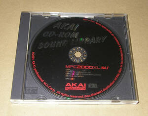 *CD-ROM SOUND LIBRARY MPC2000XL Vol.1*