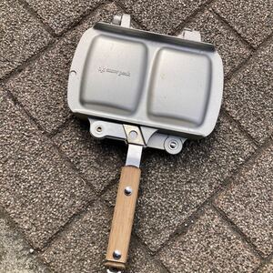 snow peak スノーピーク ホットサンドクッカー トラメジーノ BBQ キャンプ 調理器具 中古品