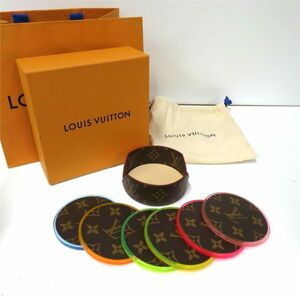 美品 LOUIS VUITTON/ルイヴィトン GI0489 コースター　6枚セット セット モノグラム