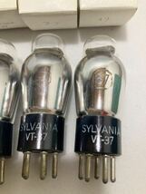 真空管 SYLVANIA 37 VT-37 4本セットNOS /RCA Telefunken _画像4