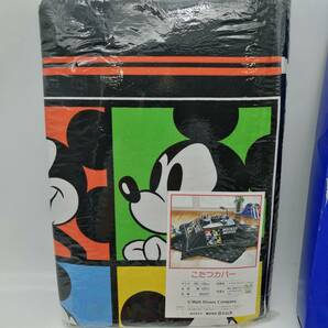 y2469 ミッキーマウス Disney ディズニー Mickey Mouse まとめて セット 未使用品 あり こたつカバー バスタオル 文房具 電卓 置物 貯金箱の画像2