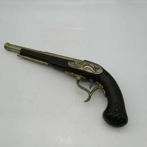 y2482 古式拳銃 装飾銃 HODLEY-1760 LONDON モデルガン FORSYTH PATENT 約37cm レプリカ アンティーク 中古品 現状品