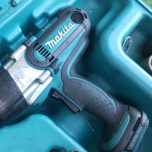 MAKITA マキタ 18V充電式インパクトレンチ W450D 中古 ソケット5個  社外未使用バッテリー1個付属の画像3