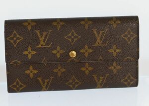 LOUIS VUITTON ルイ・ヴィトン モノグラム ポルトフォイユ・サラ 財布 長財布　 H1295.3O512