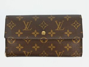 ルイヴィトン LOUIS VUITTON 長財布 M61215 ポルトトレゾール　インターナショナル モノグラム・キャンバス 財布　R2481S510