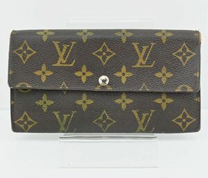 LOUIS VUITTON ルイ・ヴィトン モノグラム ポルトフォイユ・サラ 財布 長財布　 E2342O406